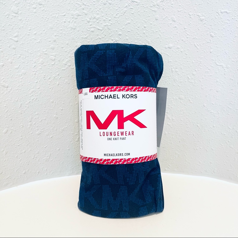 Michael Kors Men’s Loungewear Logo Navy/Black Pants Sz XL NWT